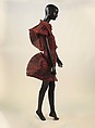 Ensemble, Issey Miyake (Japanese, 1938–2022), polyester, metal, Japanese